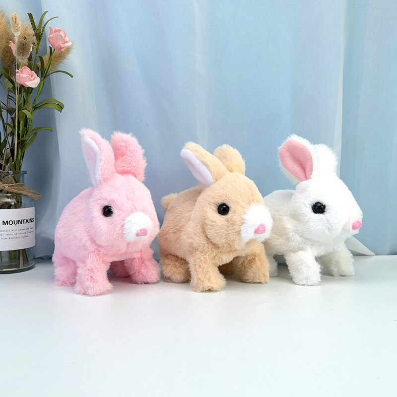 (🎁Early Easter Sale) Bunny Toys Educational Interactive Toys Bunnies Can Walk and Talk