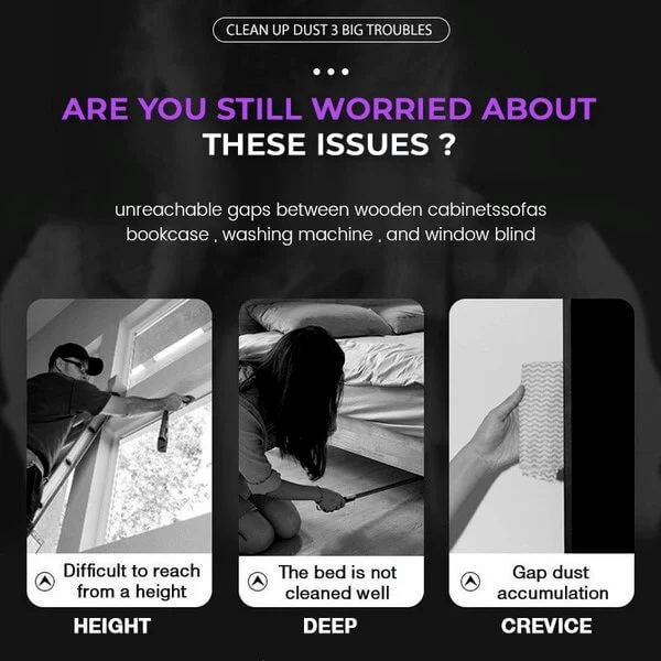 đ„HOT SALE 60% OFF - Retractable Gap Dust Cleaner