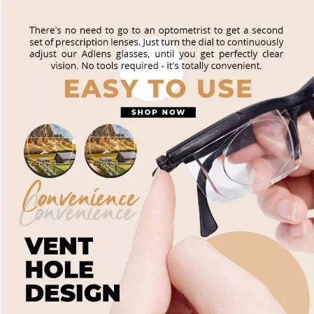 Focus Adjustable Lenses -3 To +6 Diopters 🔥🔥 Last day 50% off 🔥🔥