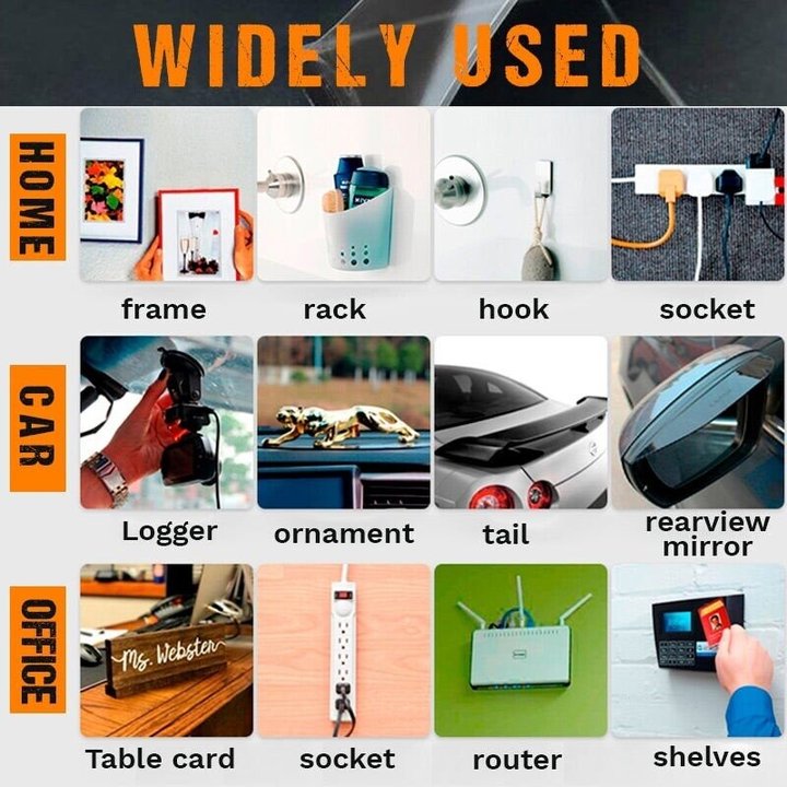 🎁New Year 2022 Sale🎁Multifunctional Double Sided Adhesive Tape(60 PCS)