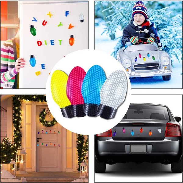 đ„Last Day Sale 40% OFFđ„Reflective Light Bulb Magnet Decorations