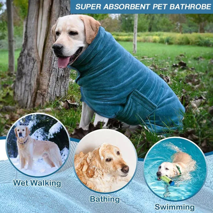 Christmas Sale 50% OFF-Super absorbent pet bathrobe (Free Shipping Over Two Piece)