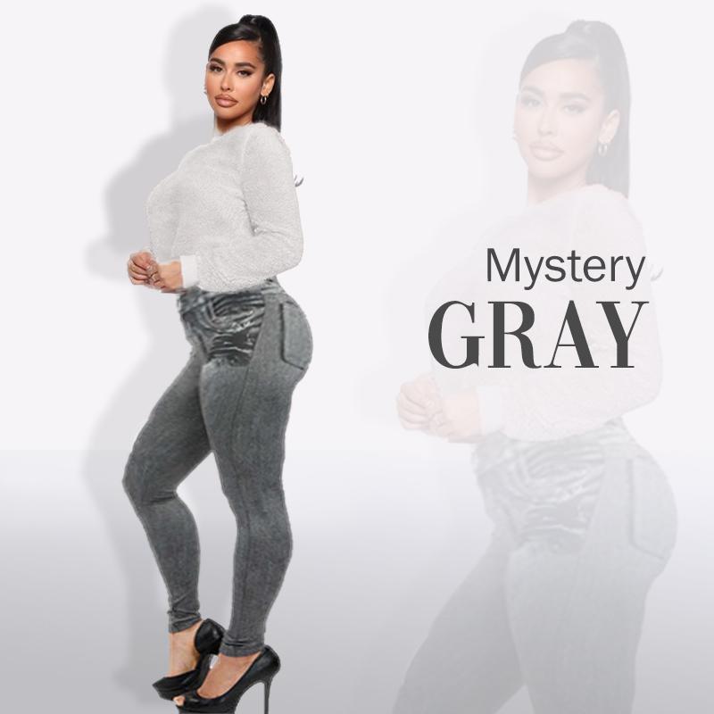 New Margot Perfect Stretch Skinny Fit Pull-On Push-Up Plus-Size Denim Jeans Leggings