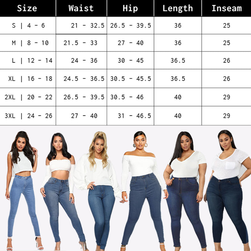 New Margot Perfect Stretch Skinny Fit Pull-On Push-Up Plus-Size Denim Jeans Leggings