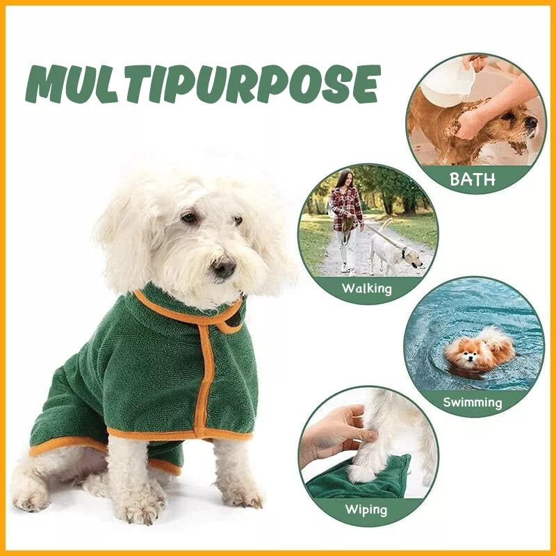 Christmas Sale 50% OFF-Super absorbent pet bathrobe (Free Shipping Over Two Piece)