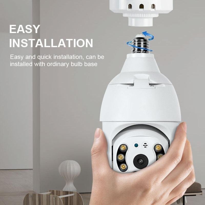 š„Last Day Promotionš„-Wireless Wifi Light Bulb Camera Security Camera