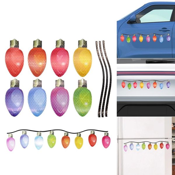 đ„Last Day Sale 40% OFFđ„Reflective Light Bulb Magnet Decorations