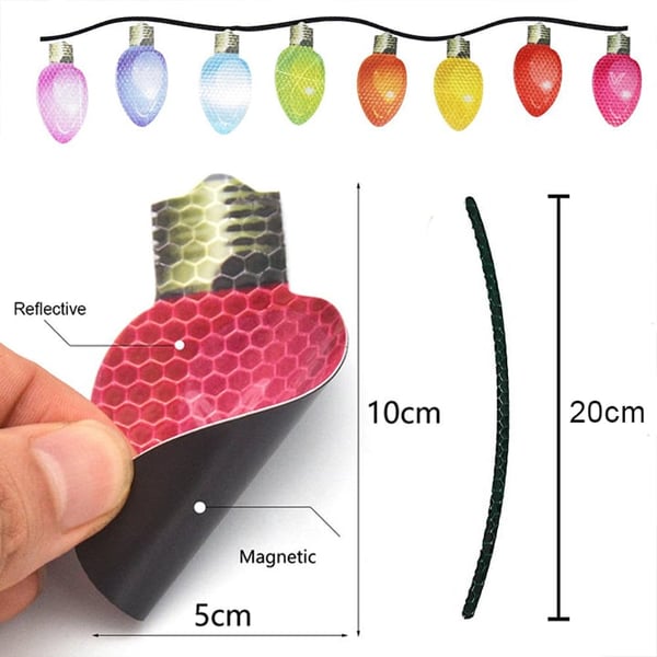 šLast Day 48% OFF - Magnet Reflective Light Bulb DecorationsāØ