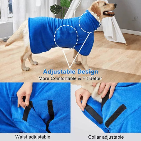 Christmas Sale 50% OFF-Super absorbent pet bathrobe (Free Shipping Over Two Piece)
