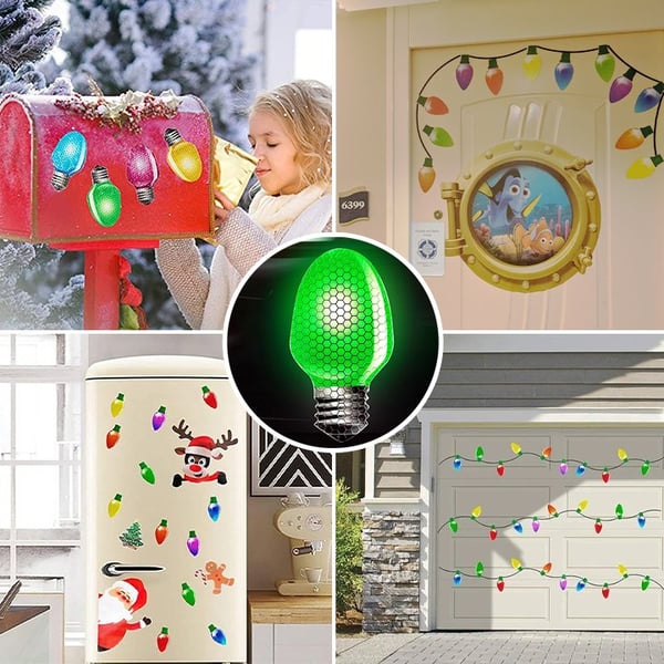 šLast Day 48% OFF - Magnet Reflective Light Bulb DecorationsāØ