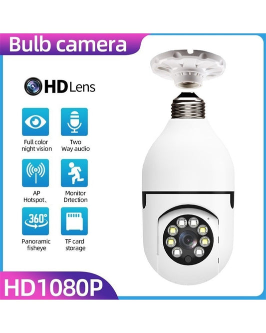 🔥Last Day Promotion🔥-Wireless Wifi Light Bulb Camera Security Camera