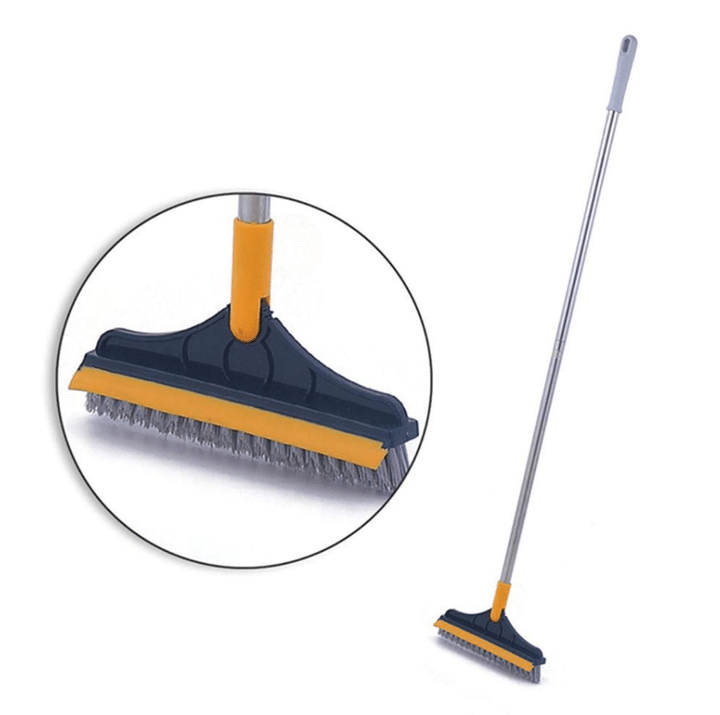 Rotating Bathroom Kitchen Floor Crevice Cleaning Brush