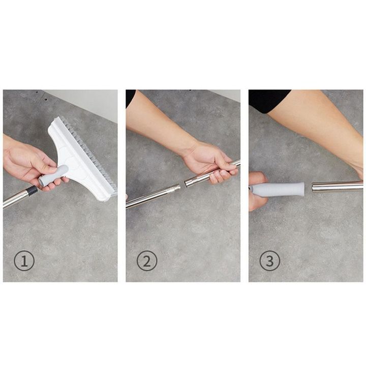 Rotating Bathroom Kitchen Floor Crevice Cleaning Brush