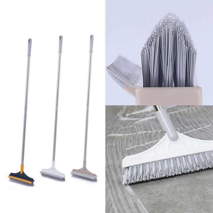 Rotating Bathroom Kitchen Floor Crevice Cleaning Brush