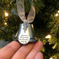 CHRISTMAS ORNAMENTS ANGEL WINGS BELL--MEMORIAL CHRISTMAS GIFT