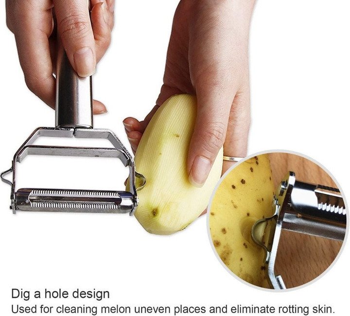 🔥NEW YEAR SALE OFF - Stainless Steel Multifunctional Peeler