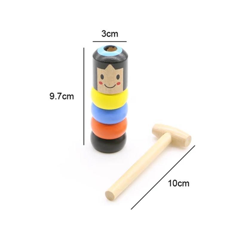 UNBREAKABLE WOODEN MAN MAGIC TOY