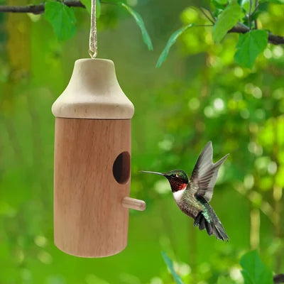 Last Day Sale 50% OFF💕Wooden Hummingbird House-Gift for Nature Lovers