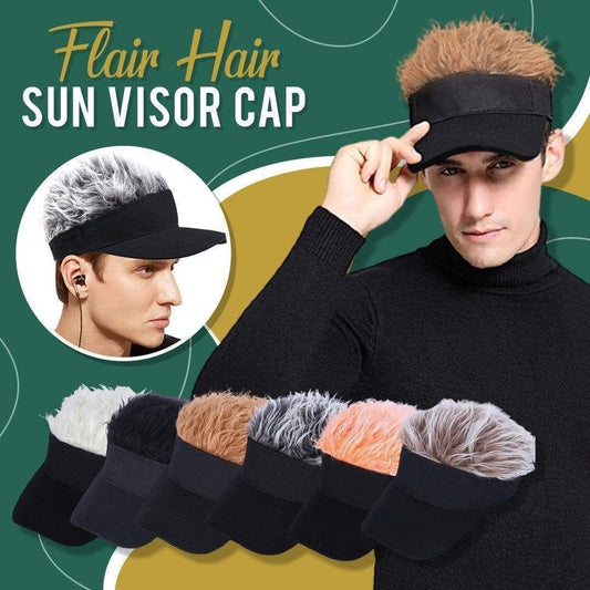 ??Summer Hot Sale 45% OFF?? Flair Hair Sun Visor Cap