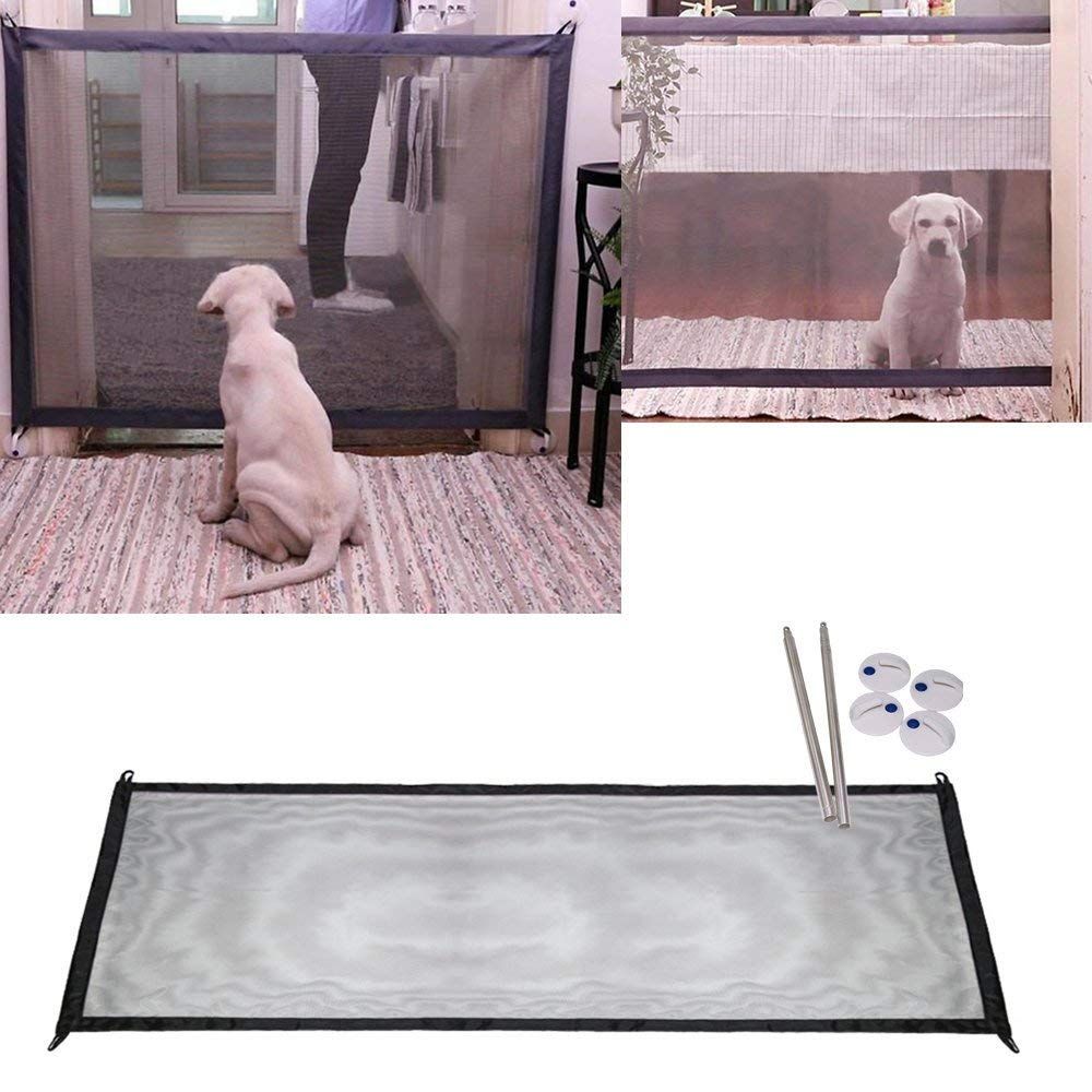 The Ingenious Mesh Magic Pet Gate For Dogs