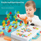 Creative Mosaic Puzzle Toy With Electric Drill Screw Tool Set