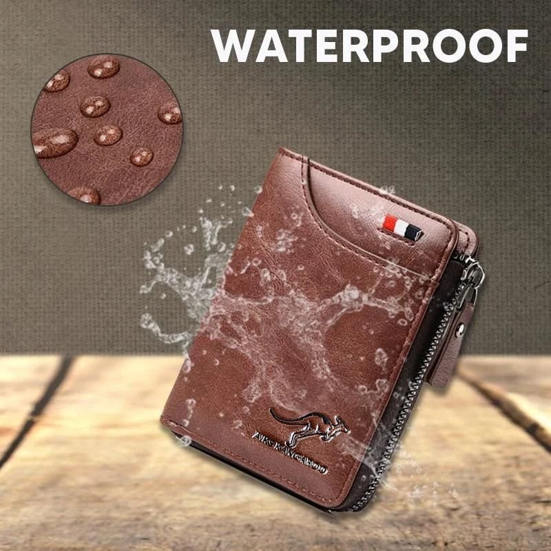 Fossy Multi-Function Waterproof Leather RFID Blocking Wallet ??Sale Off 50%??