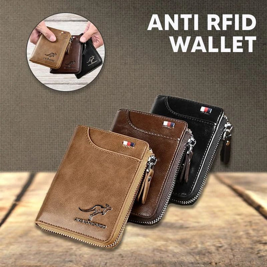 Fossy Multi-Function Waterproof Leather RFID Blocking Wallet ??Sale Off 50%??