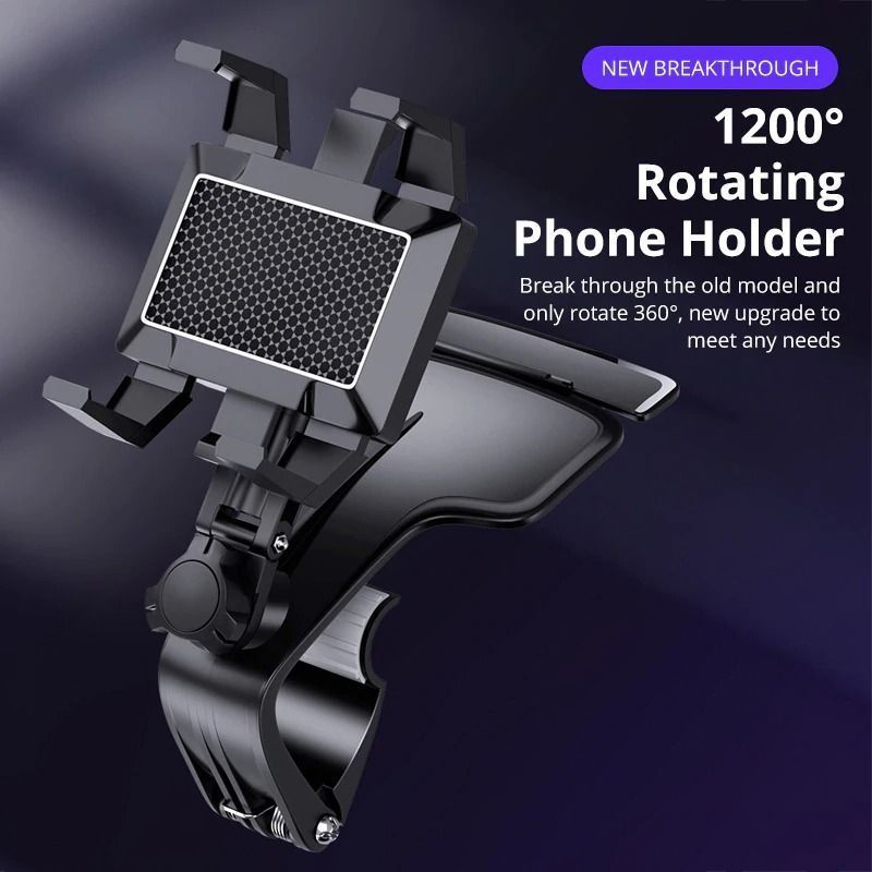 ??1200 Degree Rotation?? Universal Car Dashboard Phone Holder