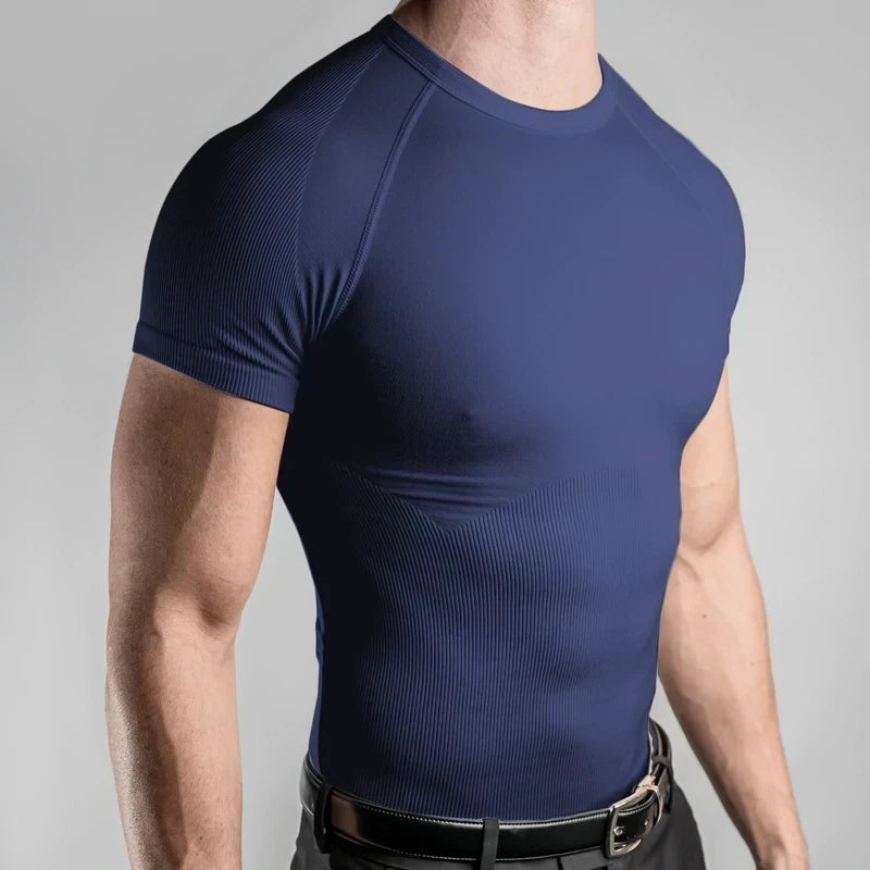 SLIMMAX UNDERSHIRT CREW NECKS