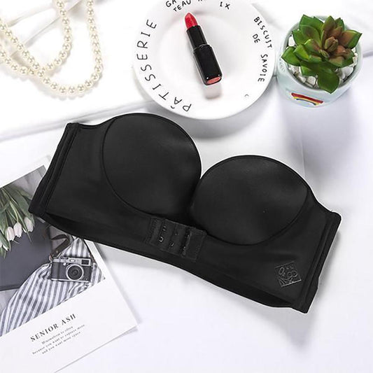 INVISIBLE STRAPLESS SUPER PUSH UP BRA