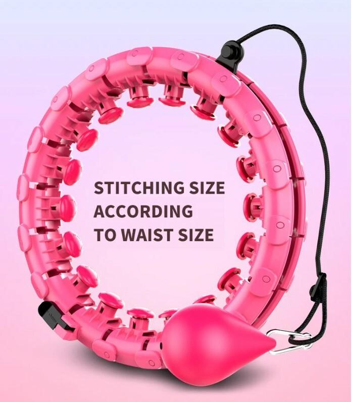 Rated Smart Hula Hoop - Workout Weighted Hula Hoop