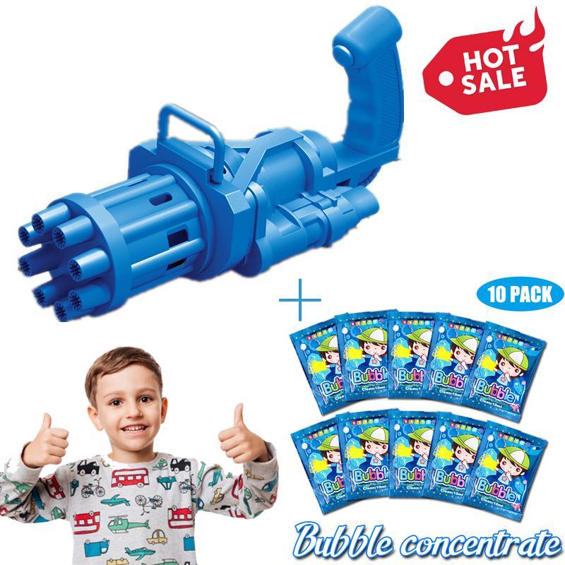 Gatling Bubble Machine 2021 Cool Toys