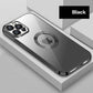 2022 New Version 2.0 Transparent Electroplated iPhone Case With Camera Protector