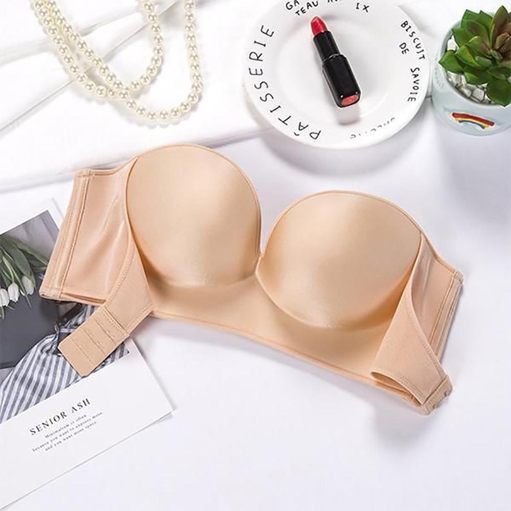 INVISIBLE STRAPLESS SUPER PUSH UP BRA