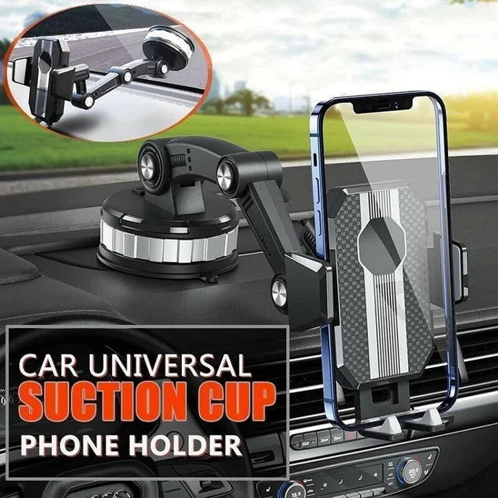 !! HOT SALE !!🎉BestDeals2023 New Sucker Car Phone Holder Long Arm Suction Cup Car Phone Mount Stand Mobile Cell Support For Car Center Console Phone Holder