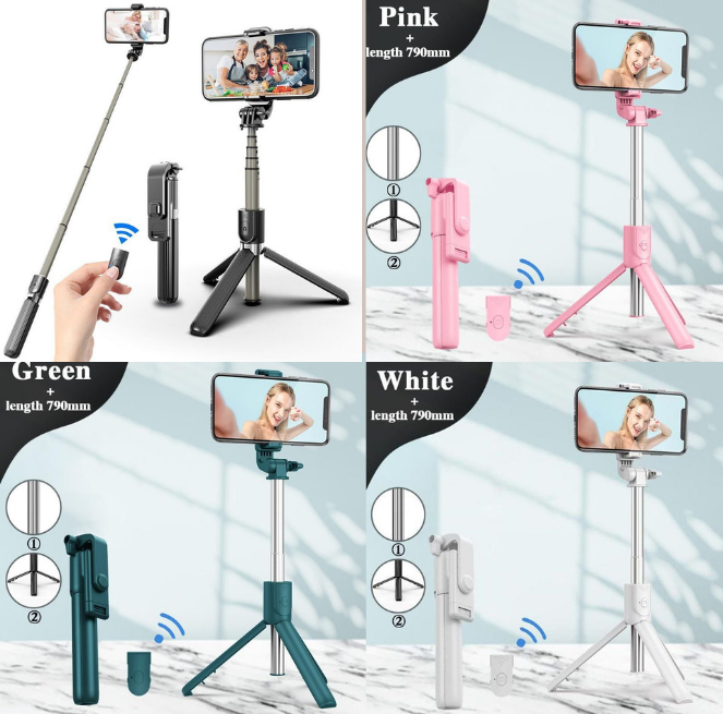 🎅(CHRISTMAS PRE SALE - 70% OFF) 6 IN 1 WIRELESS BLUETOOTH SELFIE STICK 🔥