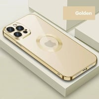 2022 New Version 2.0 Transparent Electroplated iPhone Case With Camera Protector