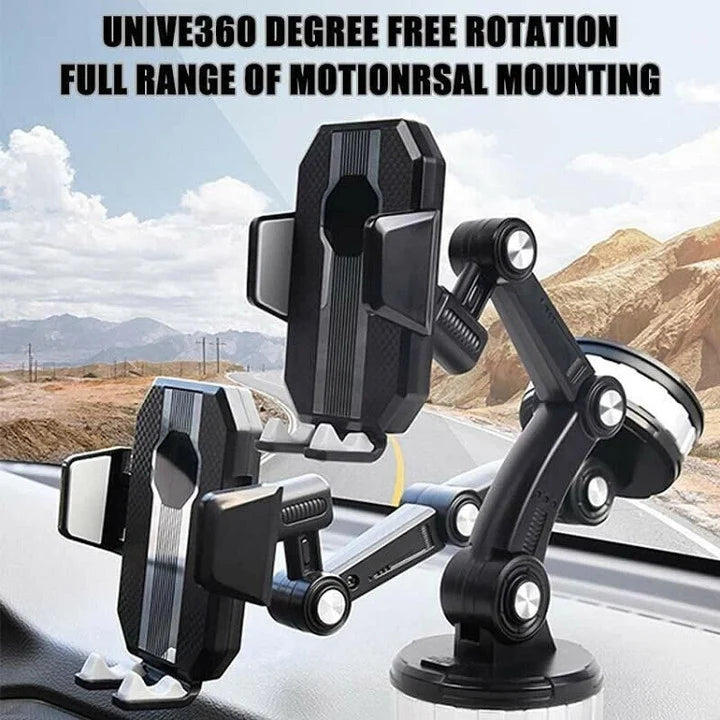 !! HOT SALE !!🎉BestDeals2023 New Sucker Car Phone Holder Long Arm Suction Cup Car Phone Mount Stand Mobile Cell Support For Car Center Console Phone Holder