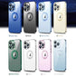 2022 New Version 2.0 Transparent Electroplated iPhone Case With Camera Protector