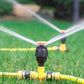 🔥360° Rotation Auto Irrigation System Garden Lawn Sprinkler Patio,Coverage Diameter 65ft
