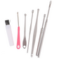 Set Smart Ear Wax Pickers Stainless Steel (7Pcs/set)