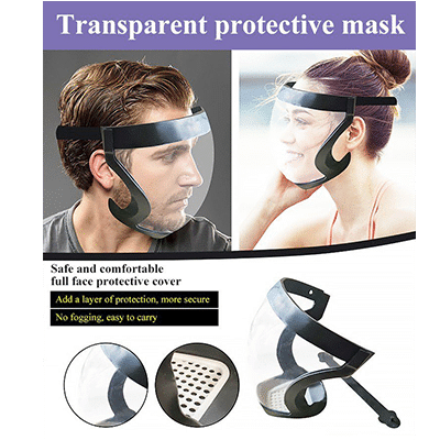 SUPER PROTECTIVE ANTI-FOG FACE SHIELD