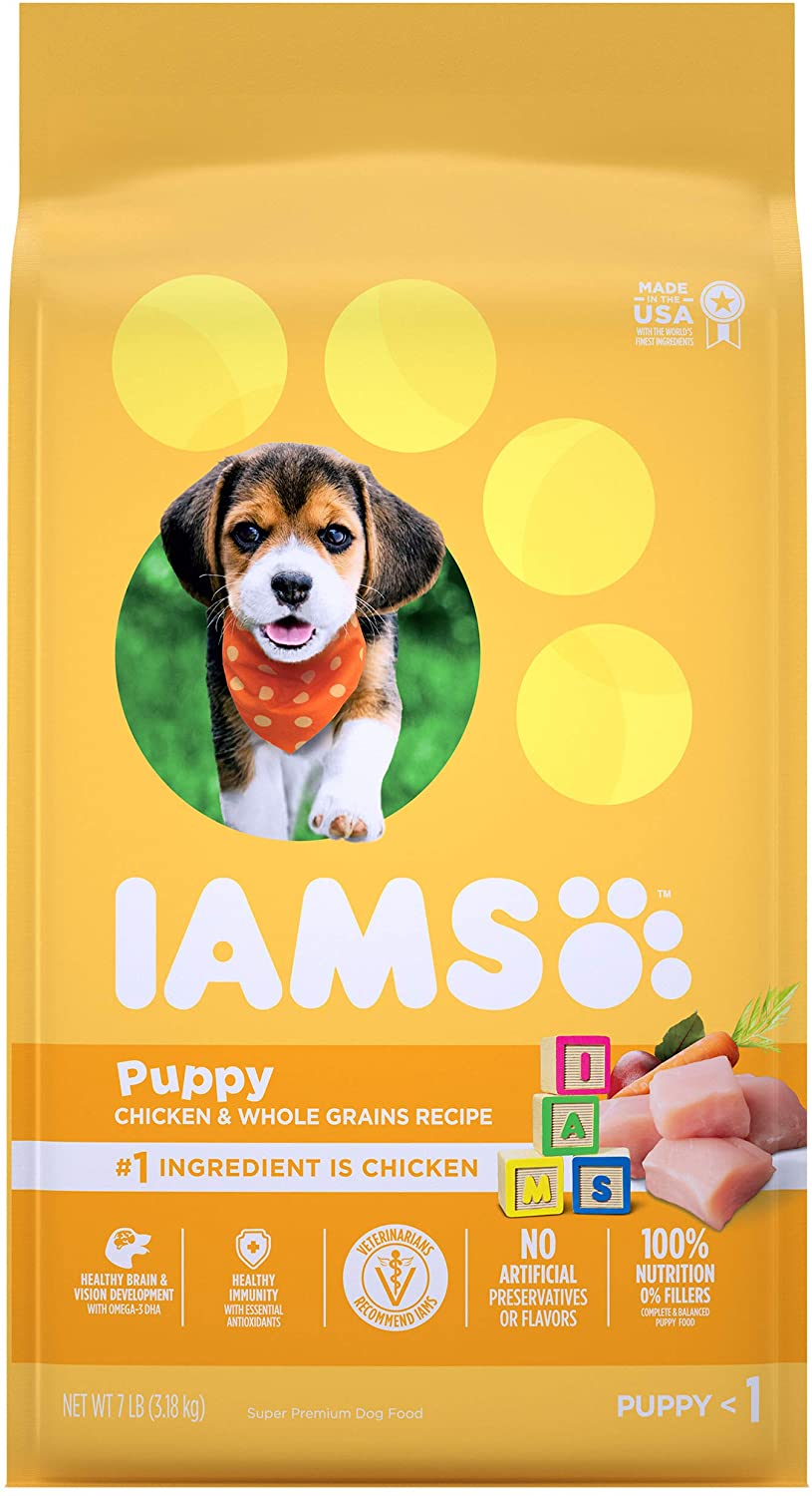 Iams Puppy Dry Dog Food, Chicken, All Breed Sizes