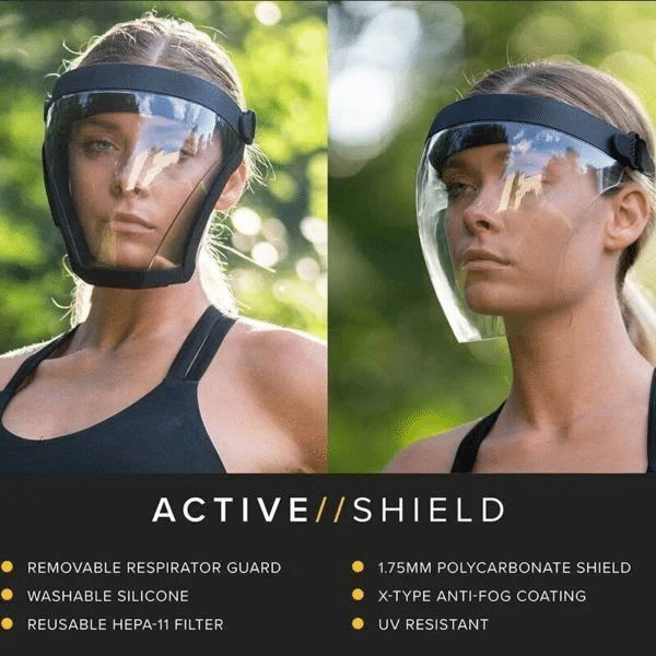 SUPER PROTECTIVE ANTI-FOG FACE SHIELD