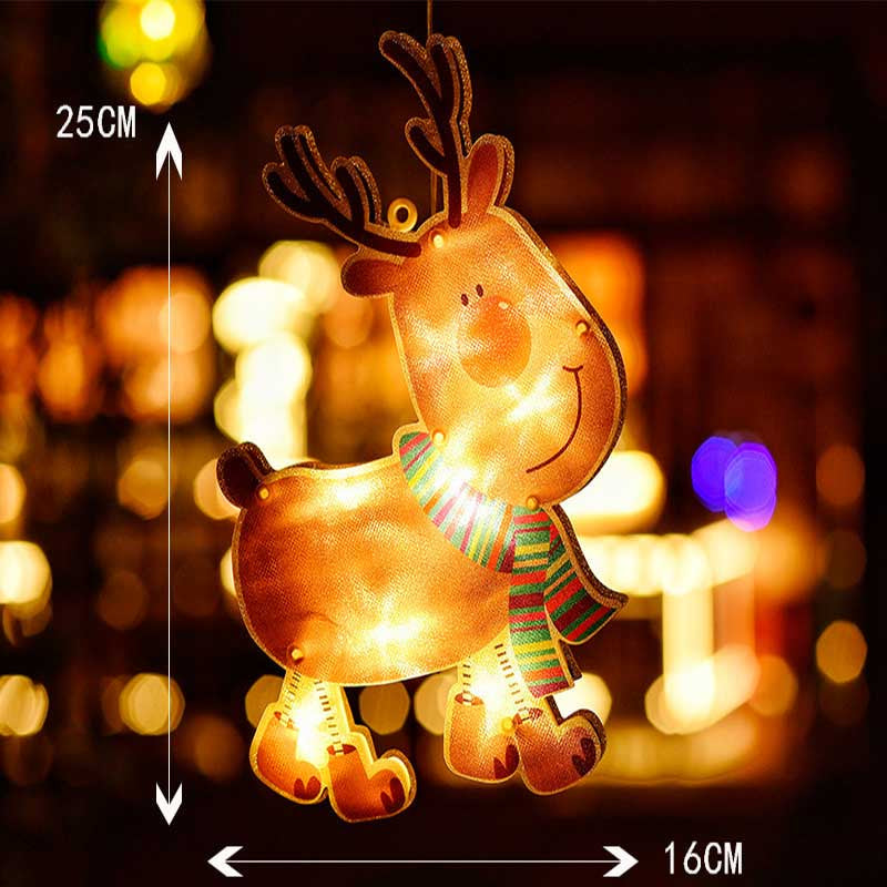 CHRISTMAS PRE-SALE 50%OFF NOW🎄Christmas Window Hanging Lights