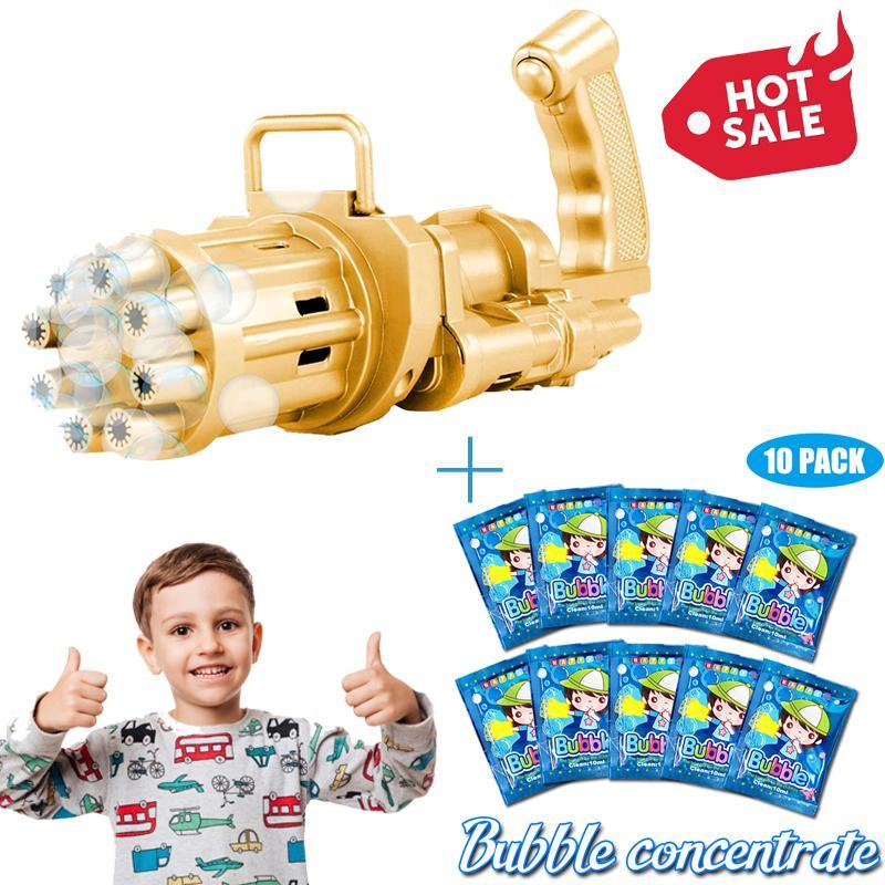 Gatling Bubble Machine 2021 Cool Toys