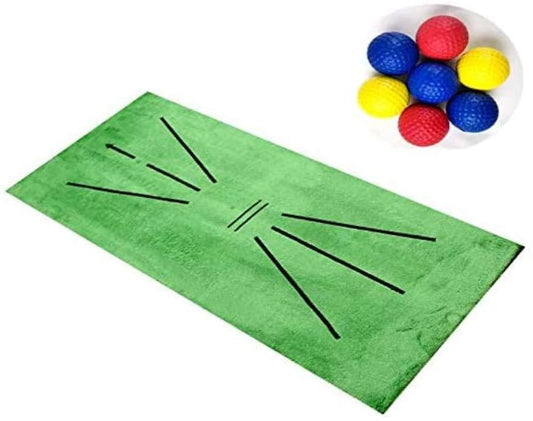 Golf Training Mat for Swing Detection Batting