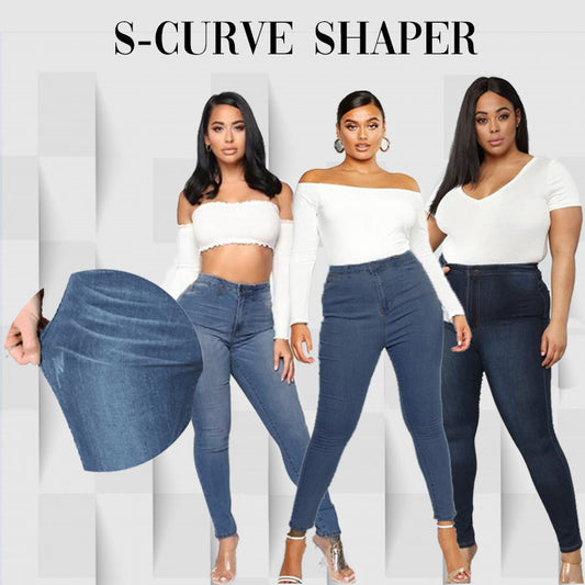 New Margot Perfect Stretch Skinny Fit Pull-On Push-Up Plus-Size Denim Jeans Leggings