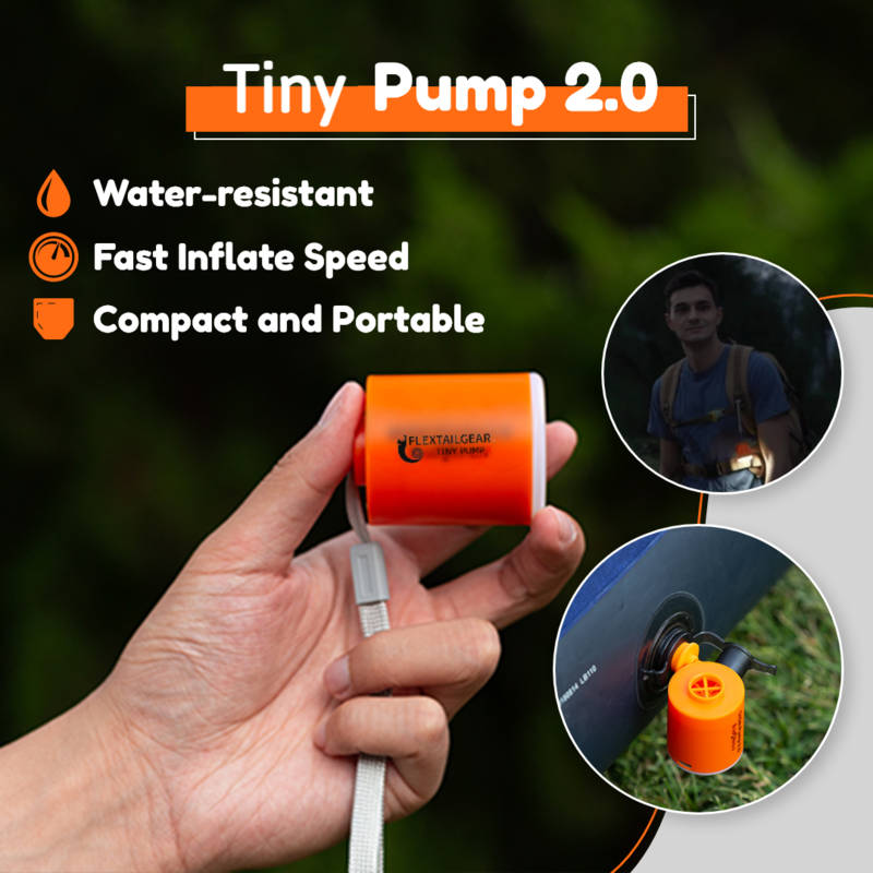 Xnibbler™ TINY Pump X : The Smallest Air Pump & Lantern 3 In 1