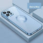 2022 New Version 2.0 Transparent Electroplated iPhone Case With Camera Protector